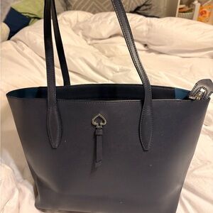 Kate Spade Navy Blue Tote Bag